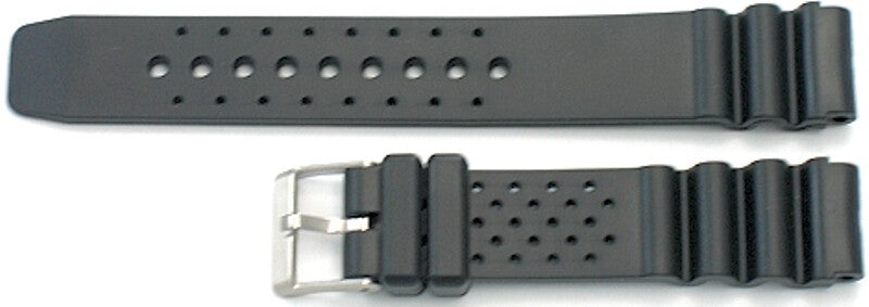 Watch Band Black 18MM (Heavy) Seiko, Citizen Diver Sports Watches