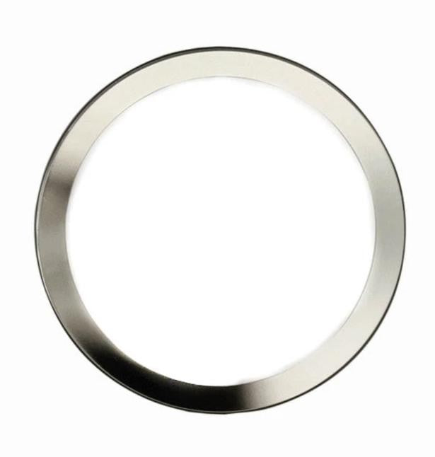 Watch Crystal Flat Mineral Silver Border 3mm Dia: 41.0 mm,Thickness 7 mm