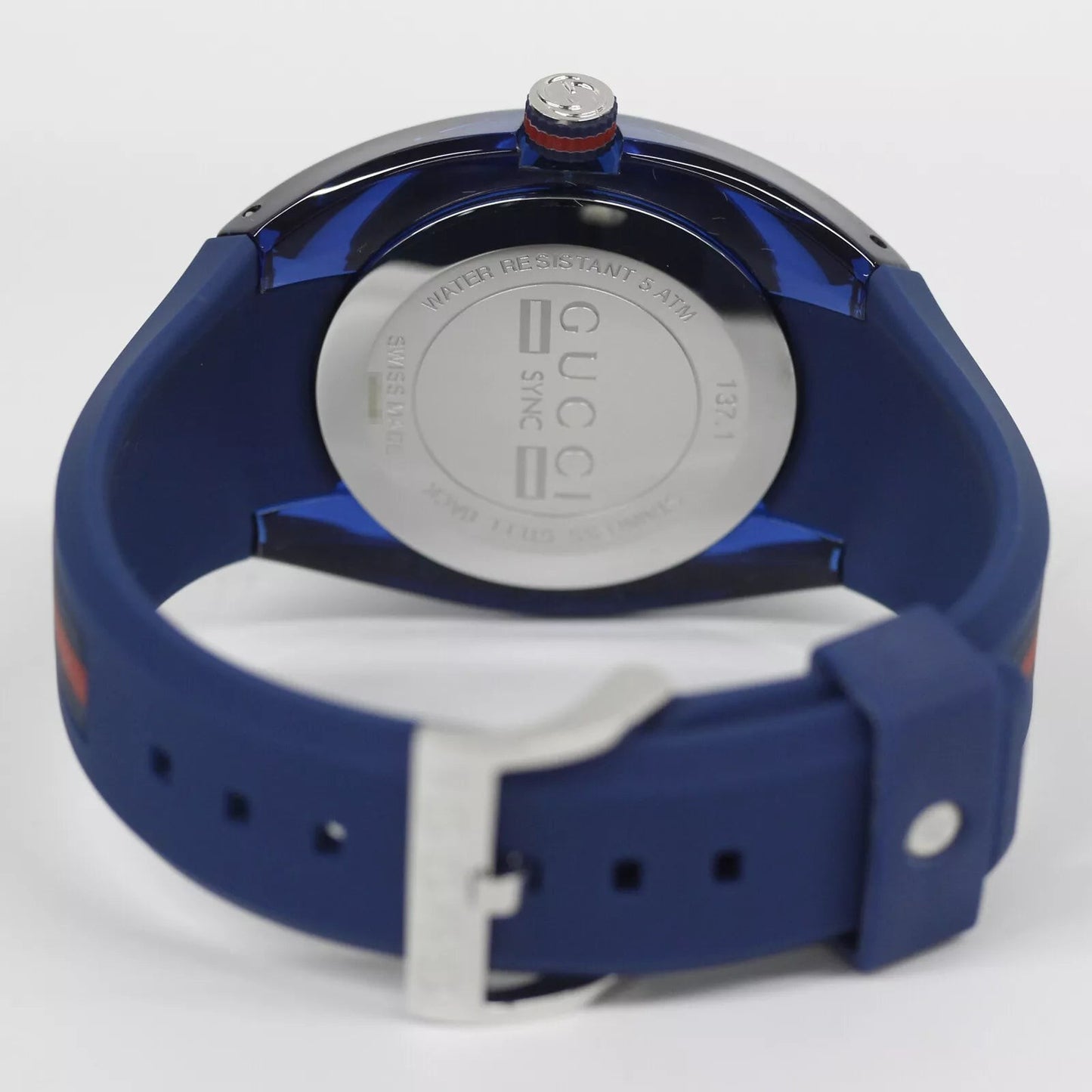 GUCCI SYNC YA137104 Men's Watch – Blue Dial, Quartz Movement, Authentic from