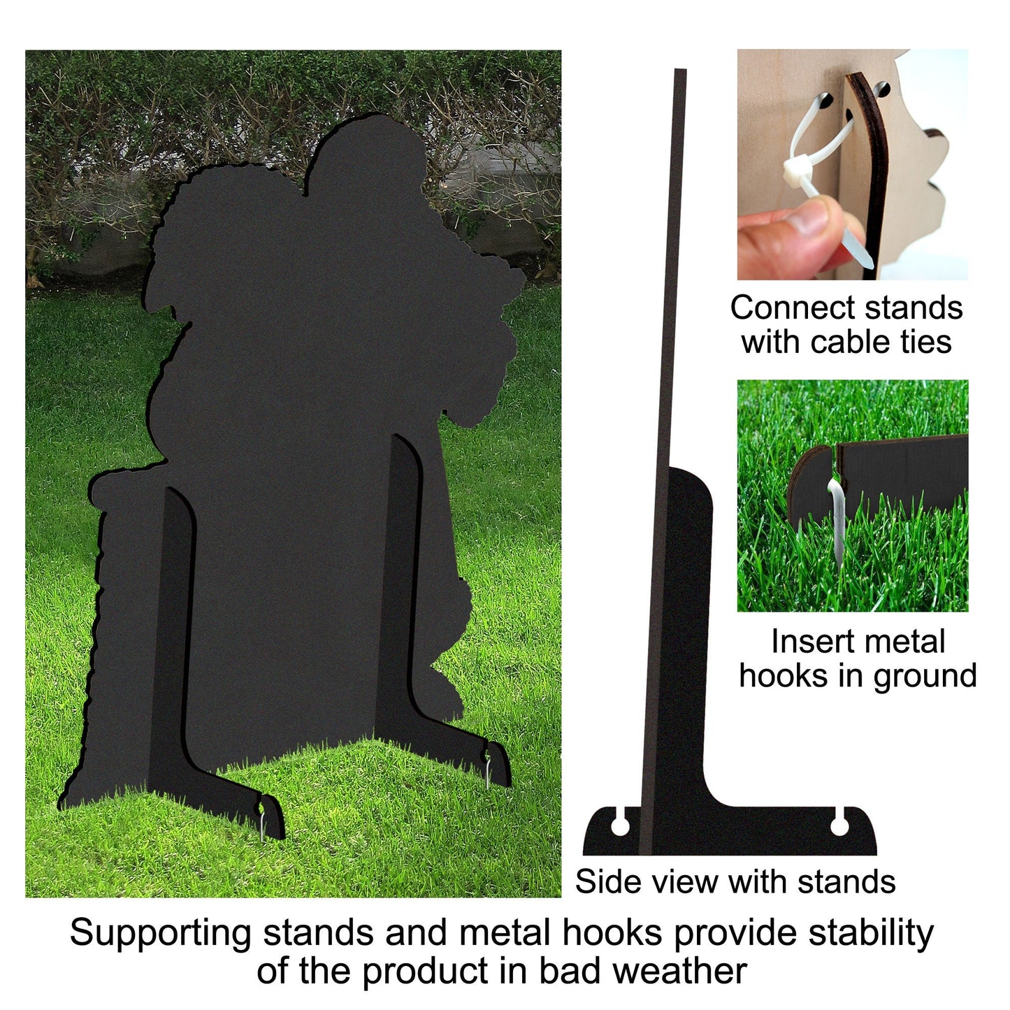 Dracula Freestanding Outdoor Yard Decor by G. Debrekht - Halloween Decor- 8652822F