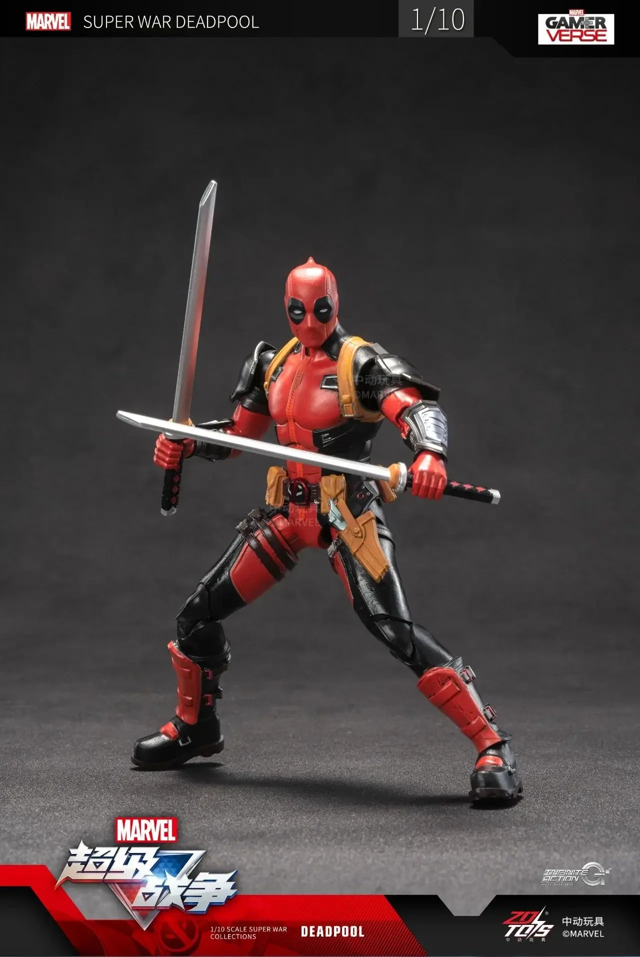 ZD Toys Deadpool & Wolverine Action figures Deadpool Boxed Wolverine Collection Adult Action Figures Kids Toy