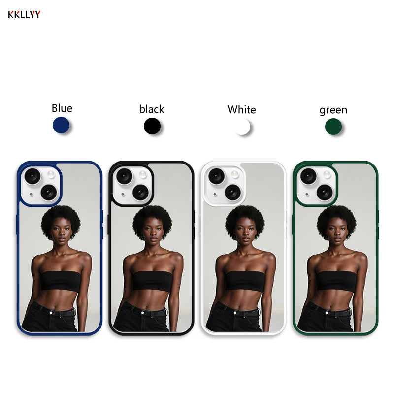 Magnetic Pattern Customized Acrylic Matte Phone Case For iPhone16 15 14 13 12 11 Pro Max XS Shockproof birthday gift surprise