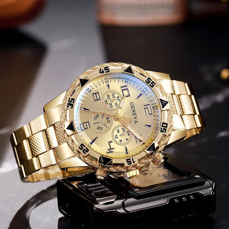 Men Watches Luxury Brand Watches for Men Fashion High Quality Quartz Wristwatches Business Steel Strap Sports Male Clock