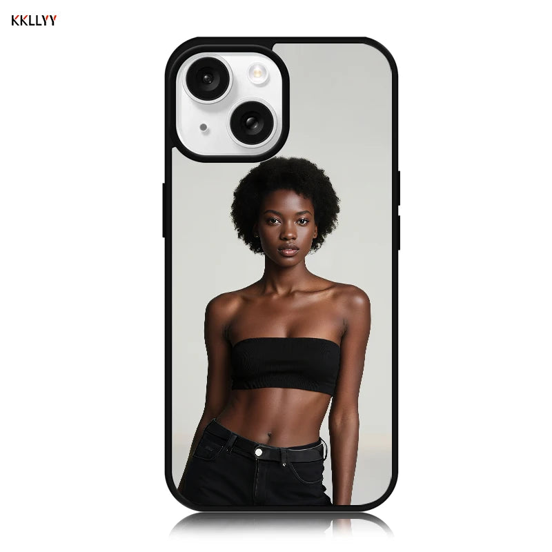 Magnetic Pattern Customized Acrylic Matte Phone Case For iPhone16 15 14 13 12 11 Pro Max XS Shockproof birthday gift surprise
