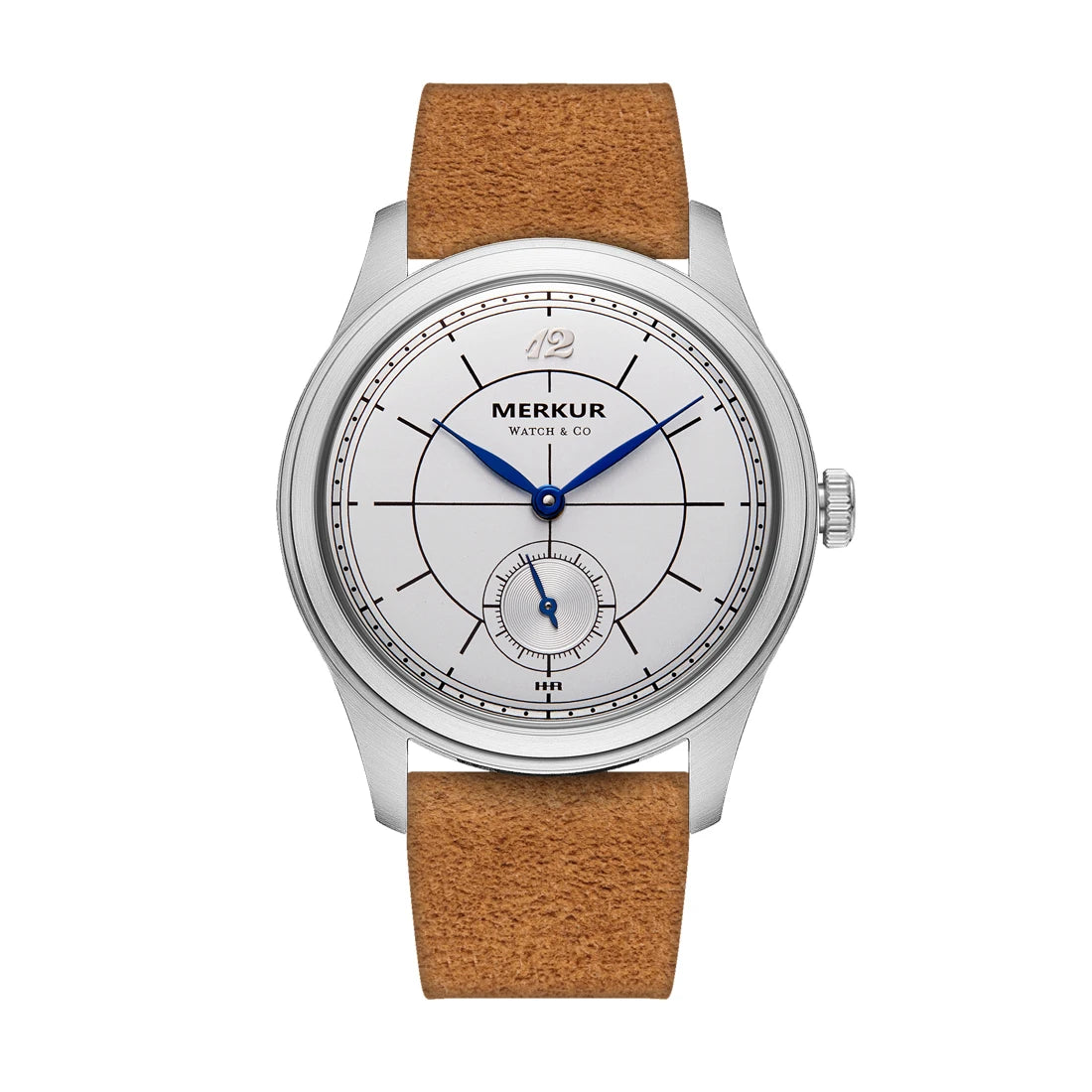 The New MERKUR Cross Line Sector Dial Green Retro Casual Watch for Men Business Series Manual Chorded Watch Relogio Metal