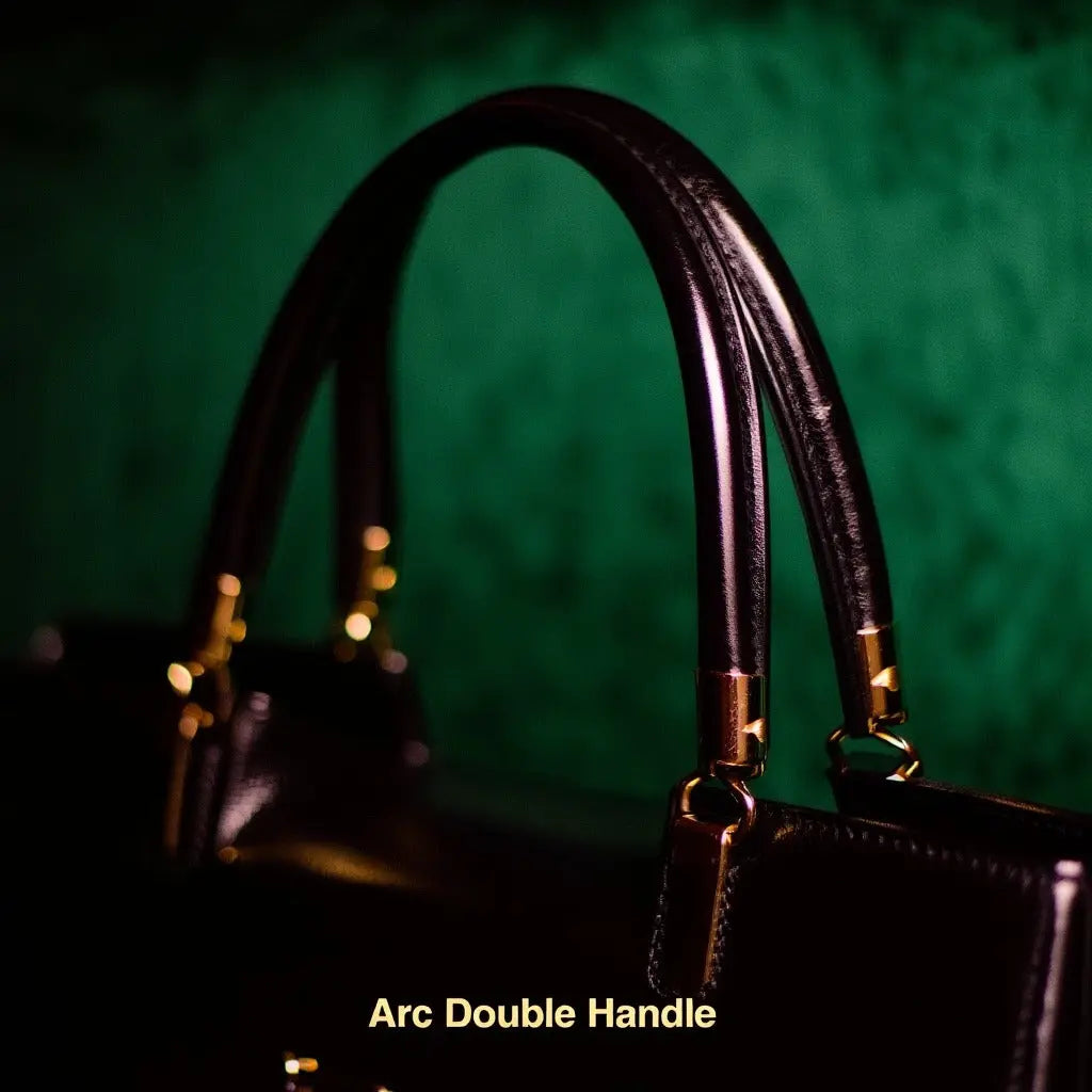 Hoor New York Luxury handbags Shiny Patent Leather Crocodile Pattern Top Handle Handbag Satchel Bags Zipper Medium Tote Bag