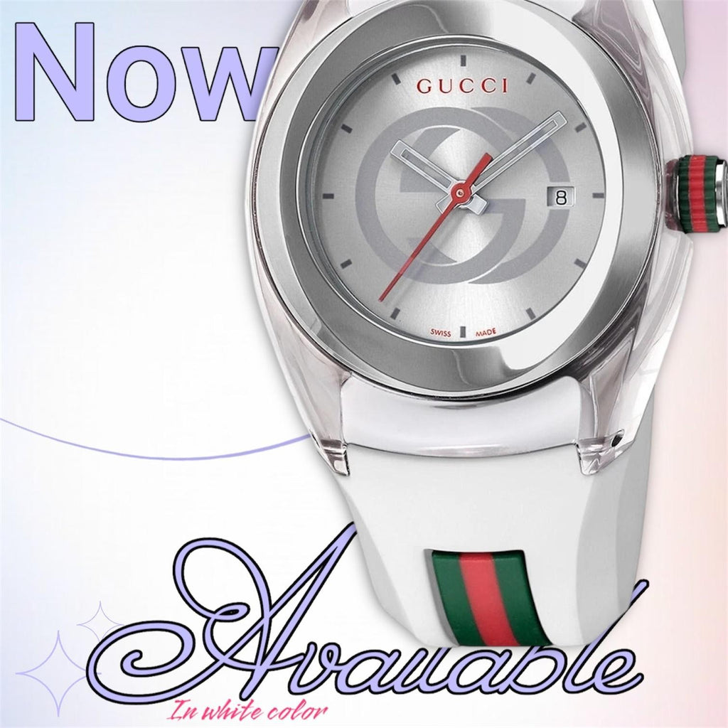 GUCCI SYNC YA137111 Men's Watch – WhiteDial, Quartz, Box