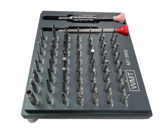 Watch Screwdriver WMT MT-3902 Set of 56Pcs with Stand Watchmakers Tool Kit