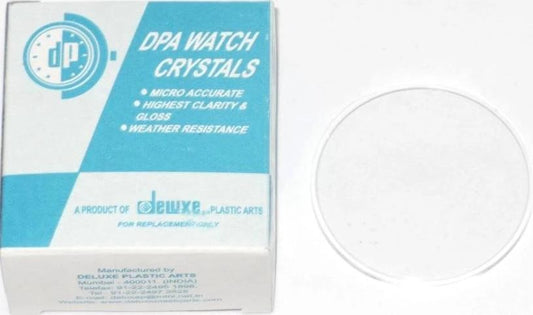 Watch Crystal Plastic Domed, 38.4 mm, Height 3.0 mm
