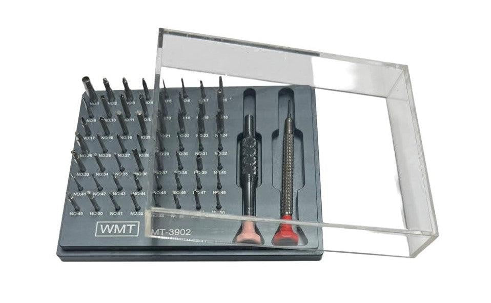 Watch Screwdriver WMT MT-3902 Set of 56Pcs with Stand Watchmakers Tool Kit