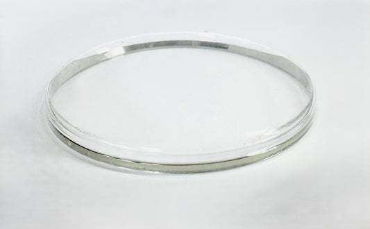 Genuine Omega Watch Crystal Acrylicl with Silver Tension Ring