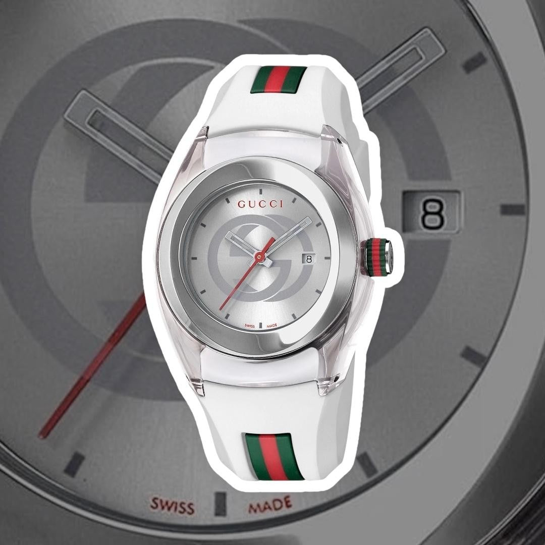 GUCCI SYNC YA137111 Men's Watch – WhiteDial, Quartz, Box