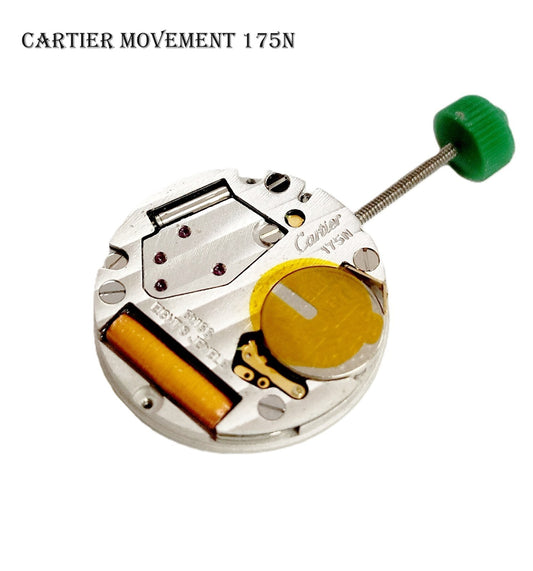 Cartier Watch Quartz Movement 175N Date at 3 Position, Two hands. Geniune