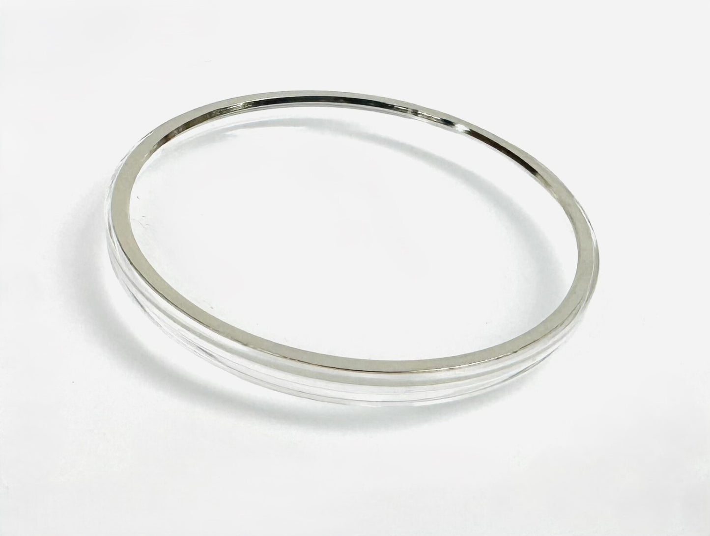 Genuine Omega Watch Crystal Acrylicl with Silver Tension Ring