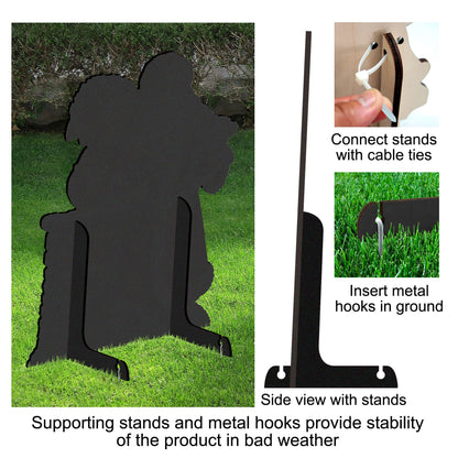 Halloween Haunted House Set of 3 Outdoor Décor Yard Décor by G. Debrekht - Halloween Décor - 8652824F-S3