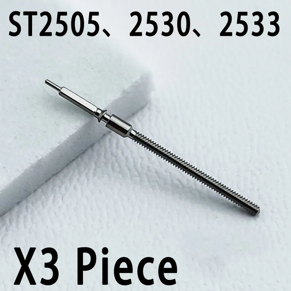 10Pcs/3Pcs Movement Watch Steel Stem Crown Kit Watch Parts For NH34 NH35 NH36 VK63 Miyota8215 Stem Spare Parts High Quality