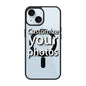 Magnetic Pattern Customized Acrylic Matte Phone Case For iPhone16 15 14 13 12 11 Pro Max XS Shockproof birthday gift surprise
