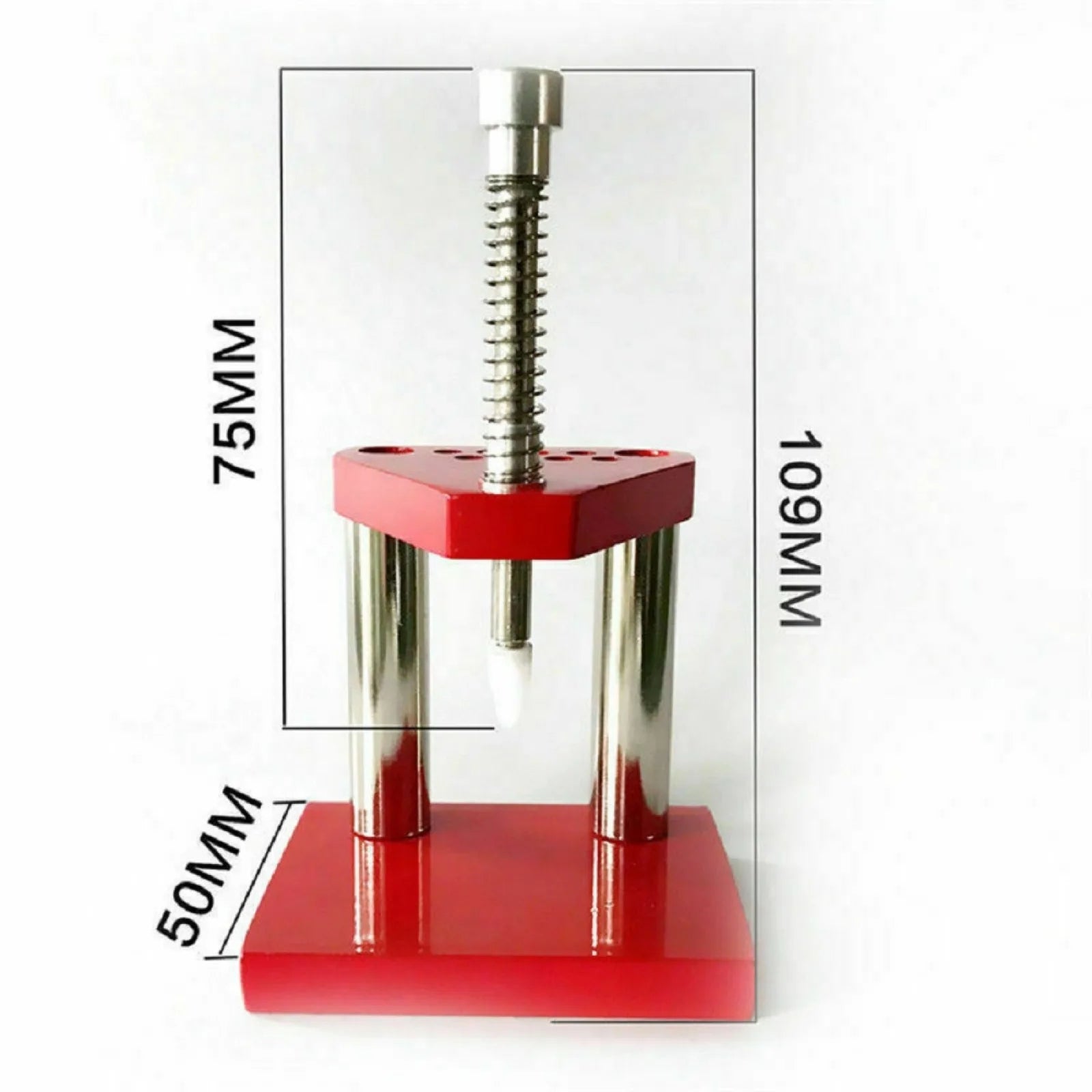 Professional Watch Hand Press Presser Setting Fitting Watch Repair Tool With 6 Plastic Dies Watch Repair Tools Assortment Kit