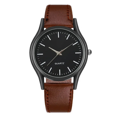 Watches for Men Reloj Hombre Fashion Retro Business Hand Watch Leather Watches Quartz Wristwatch Clock Gift Relogios Masculino