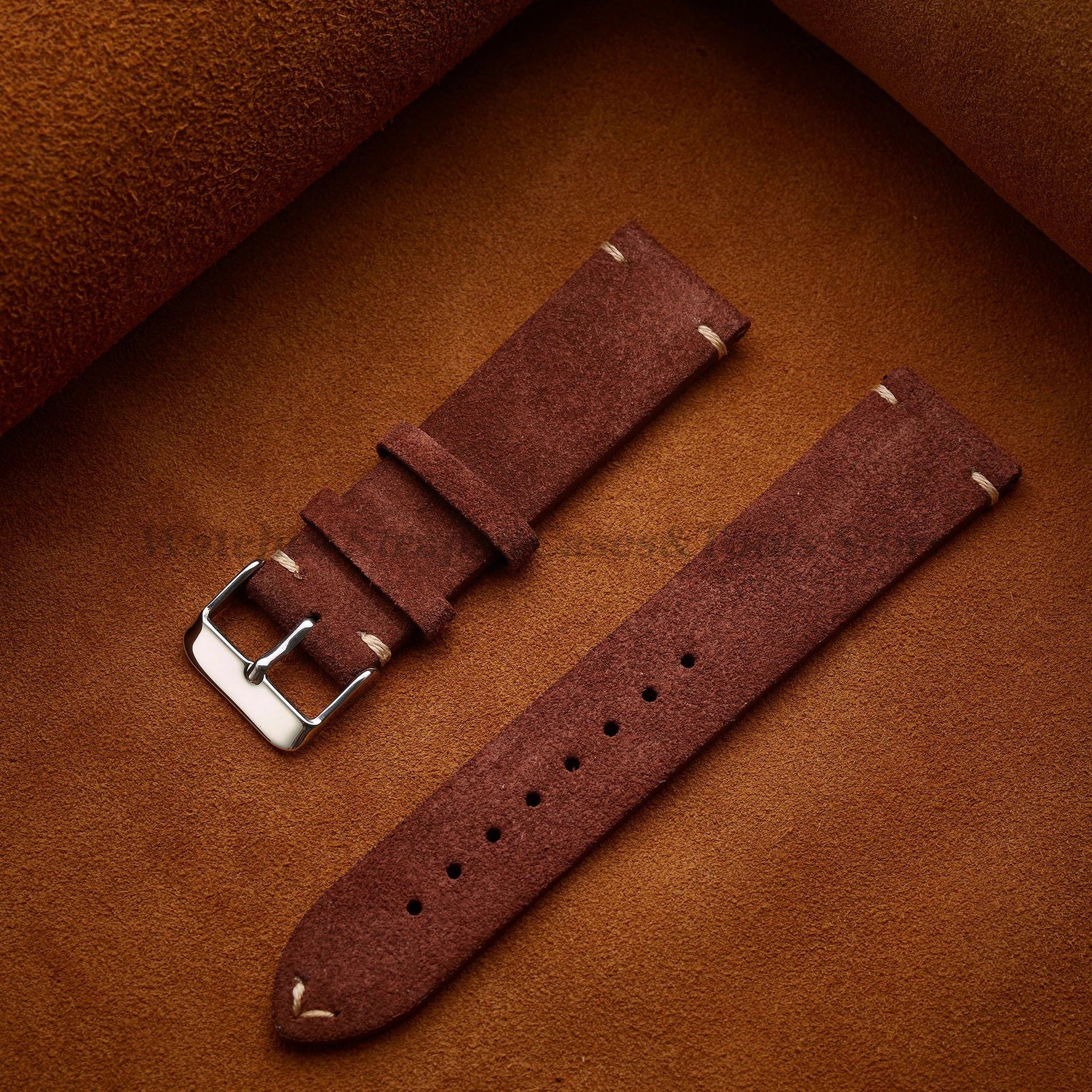 Soft Suede Watch Strap 18mm 20mm 22mm for Huawei Watch Gt3/Gt4 Quick Release Bracelet 14mm 16mm for Women Men Calfskin Wristband