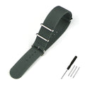 Nylon Watch Band Ribbed Strap 16mm 18mm 19mm 20mm 22mm 24mm Military Ballistic Fabric Replacement Premium Watchband Accessories