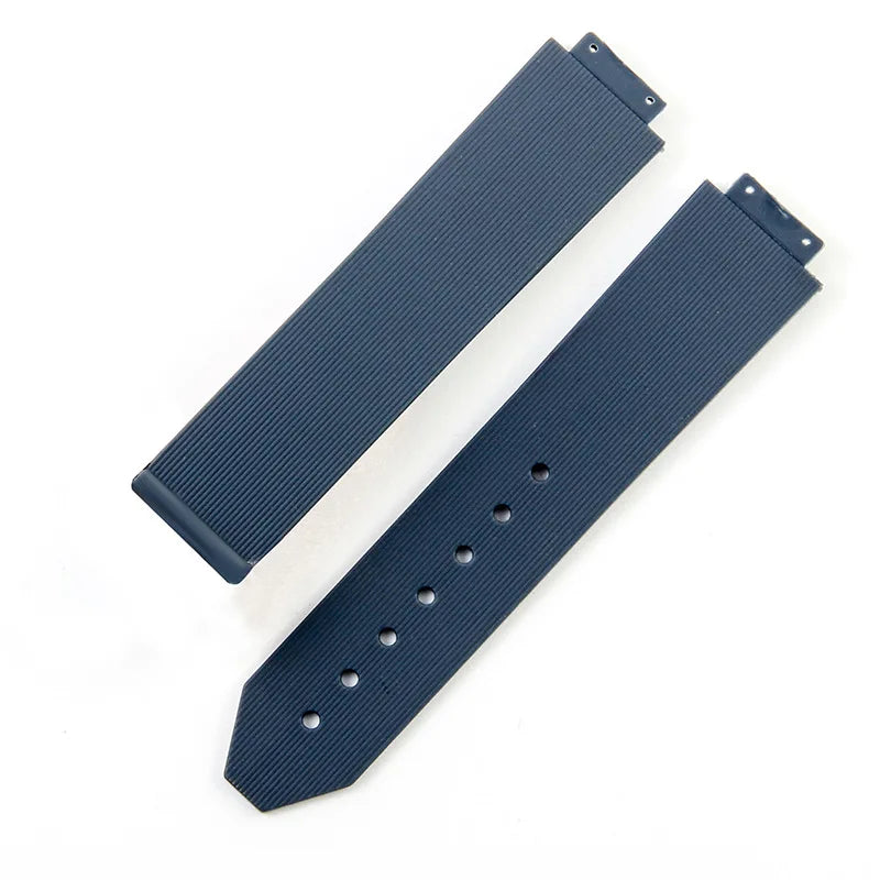19mmx26mm Silicone Rubber Watch Strap for HUBLOT Classic Fusion Curved End Links Waterproof Men women Watch Strap