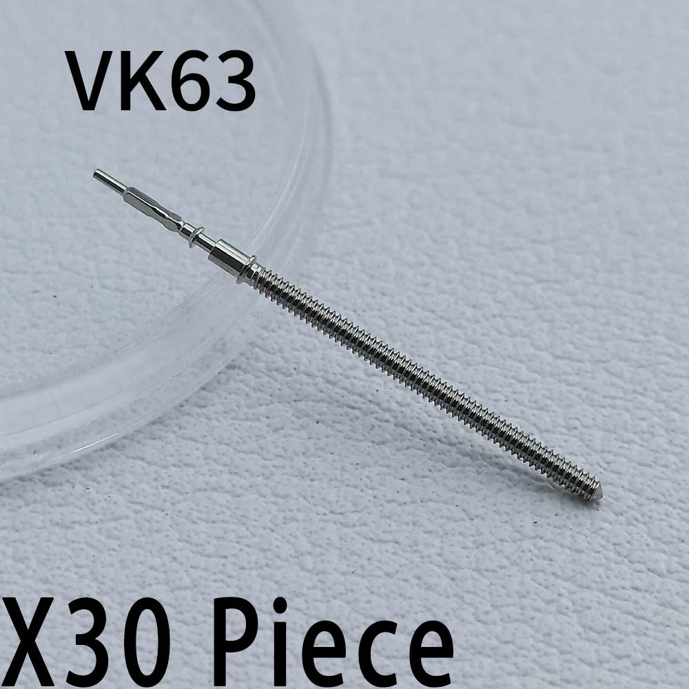 10Pcs/3Pcs Movement Watch Steel Stem Crown Kit Watch Parts For NH34 NH35 NH36 VK63 Miyota8215 Stem Spare Parts High Quality