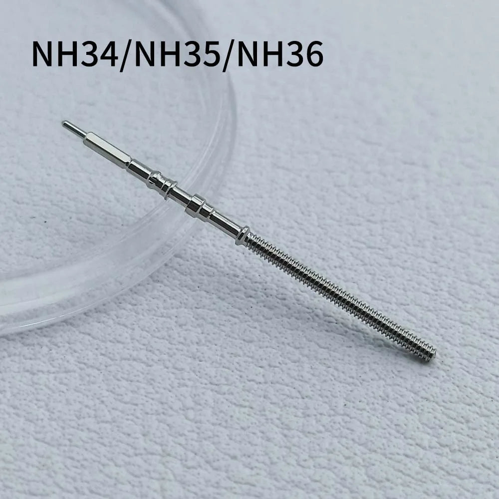 10Pcs/3Pcs Movement Watch Steel Stem Crown Kit Watch Parts For NH34 NH35 NH36 VK63 Miyota8215 Stem Spare Parts High Quality