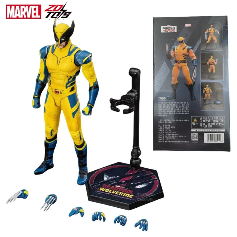 ZD Toys Deadpool & Wolverine Action figures Deadpool Boxed Wolverine  Collection Adult Action Figures Kids Toy