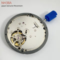 Japan Genuine NH38A Mechanical Movement Mod Automatic Watch Mechanism 24 Jewels High Accuracy NH38 Top Repair Parts