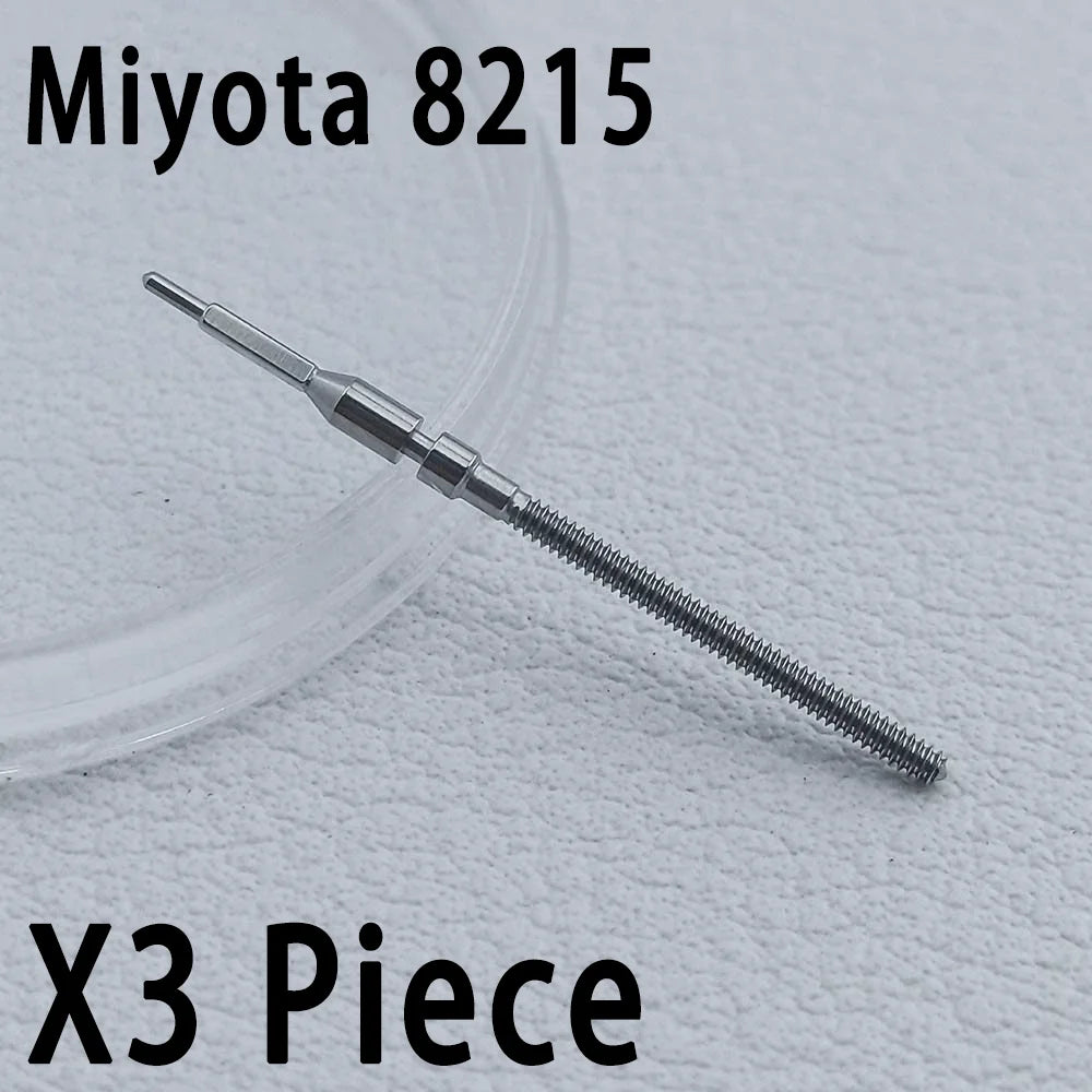 10Pcs/3Pcs Movement Watch Steel Stem Crown Kit Watch Parts For NH34 NH35 NH36 VK63 Miyota8215 Stem Spare Parts High Quality