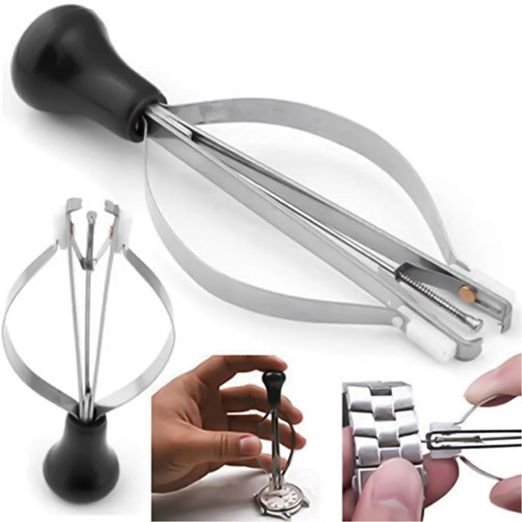 Watch Hand Needle Remover Presser Portable Wristwatch Plunger Puller Accurate Parts Watchmaker Repair Fittings Tools Red Machine