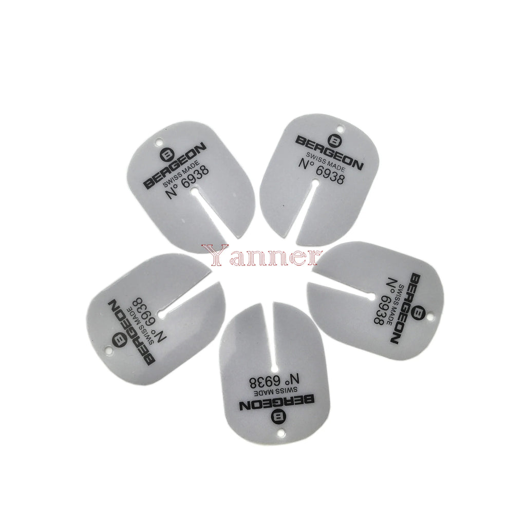 5PCS BERGEON 6938 DIAL PROTECTOR SHIM WATCH HANDS REMOVER SHIM FOR WATCH DAIL CUSHION WATCH REPAIR TOOLS