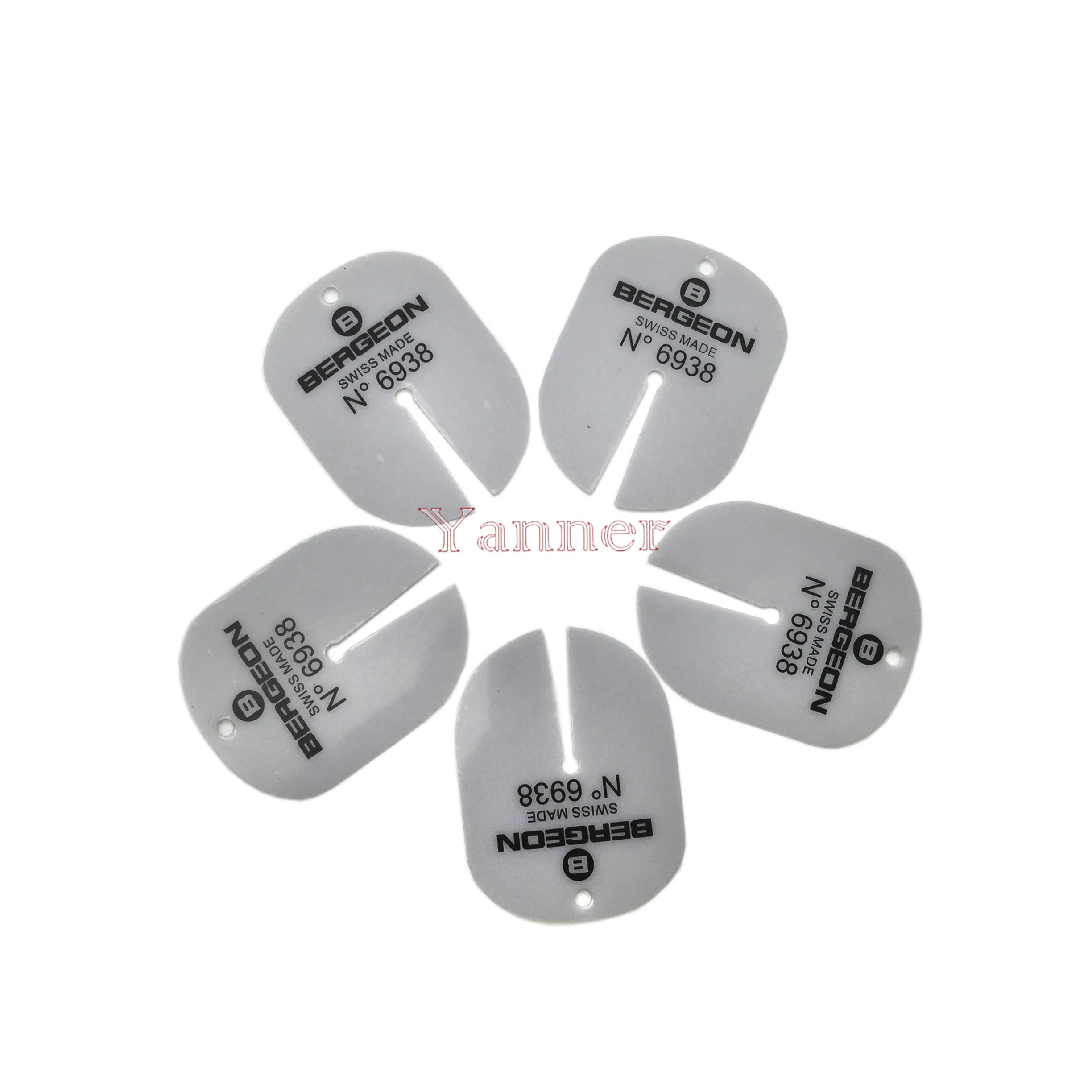 5PCS BERGEON 6938 DIAL PROTECTOR SHIM WATCH HANDS REMOVER SHIM FOR WATCH DAIL CUSHION WATCH REPAIR TOOLS