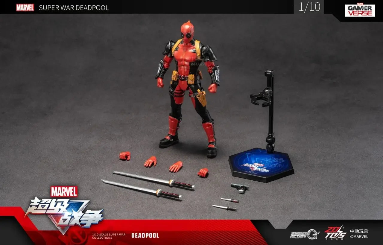 ZD Toys Deadpool & Wolverine Action figures Deadpool Boxed Wolverine  Collection Adult Action Figures Kids Toy