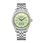 The New MERKUR Cross Line Sector Dial Green Retro Casual Watch for Men Business Series Manual Chorded Watch Relogio Metal