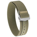 Premium Ribbed Nylon Watch Bands Deployant Clasp 20mm 22mm Watch Strap for Omega for Swatch MoonSwatch Watch Men Sport Wristband