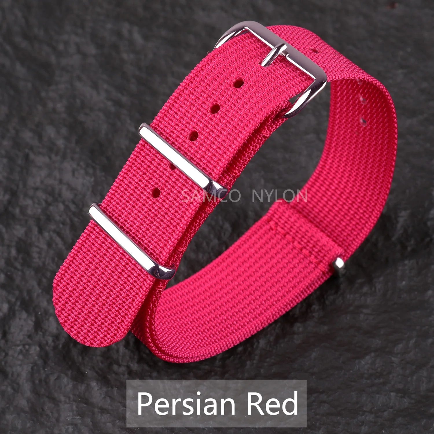 Ribbed Nylon Watch Band 20mm 22mm Comfortable Watch Straps Loop Military Washable Blet for Men Watchbands