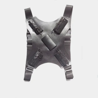 Cos 1/1 Superhero Dead pool Gun Holder Deadpool Belt Adjustable Belts Accessories Fancy Dress Costume party Cosplay show propss