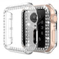 Diamond Case For Apple Watch Cover 9 8 7 41mm 45mm 42mm 44mm 40mm women Bling Bumper Protector Shell iWatch Series 8 3 4 5 6 SE