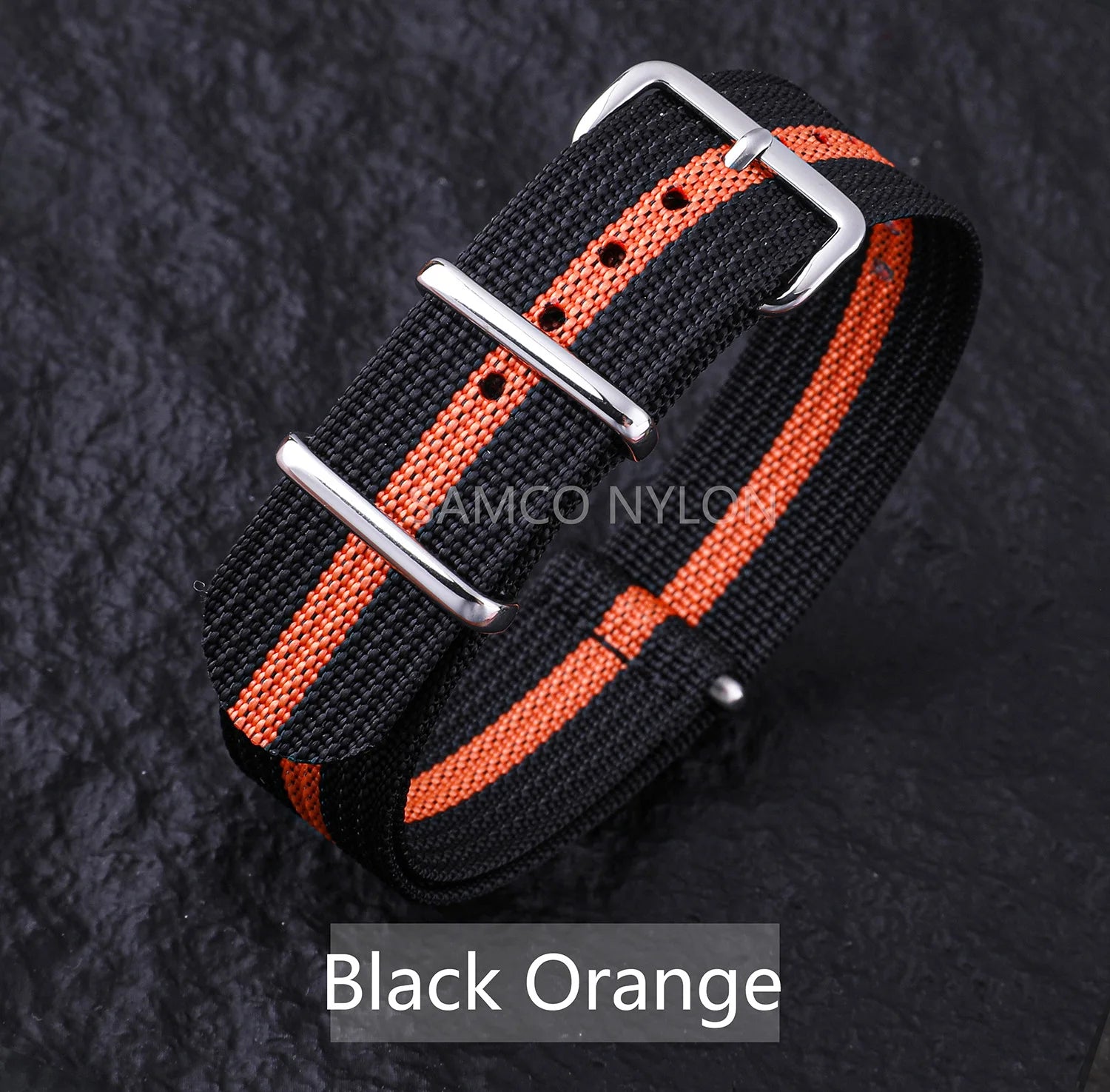 Ribbed Nylon Watch Band 20mm 22mm Comfortable Watch Straps Loop Military Washable Blet for Men Watchbands