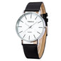 Women's Watches Simple Style Watch Fashion Metal Round Dial Analog Quartz Watch for Men Women Minimalist Watch Quartz Clock