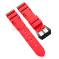 22mm 24mm 26mm For Panerai Silicone Strap for SUBMERSIBLE PAM441/351/111 Rubber Waterproof Watchband Bracelet Soft Sport Bands