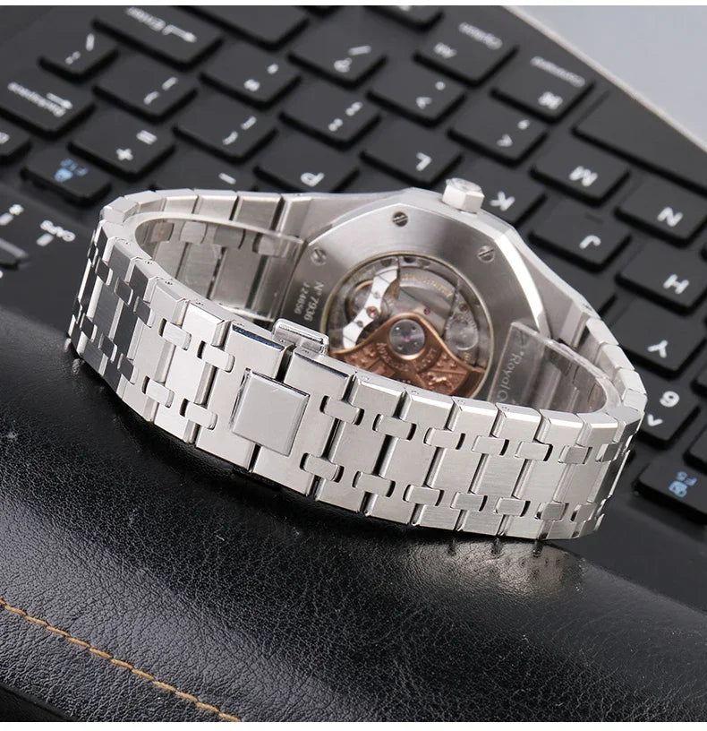 26mm  316L Stainless Steel Bracelet For AP 15400 Audemars Piguet Royal Oak GA2100 2110 Strap Men Watch Band
