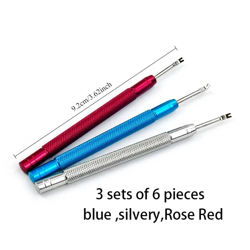 Watch repair kits, rubber blower and dust protection pads, needle pen, cleaning brush, suit, watch repair tools, maintenance kit