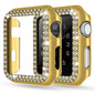 Diamond Case For Apple Watch Cover 9 8 7 41mm 45mm 42mm 44mm 40mm women Bling Bumper Protector Shell iWatch Series 8 3 4 5 6 SE