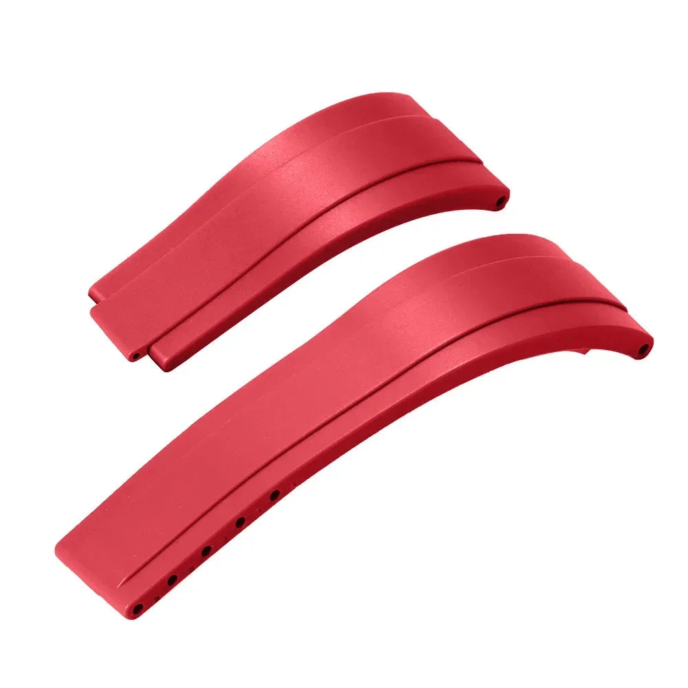 For Rolex GMT Daytona 20mm Rubber Watchband for Submariner OYSTERFLEX Diving Waterproof Soft Silicone Replacement Wrist Strap