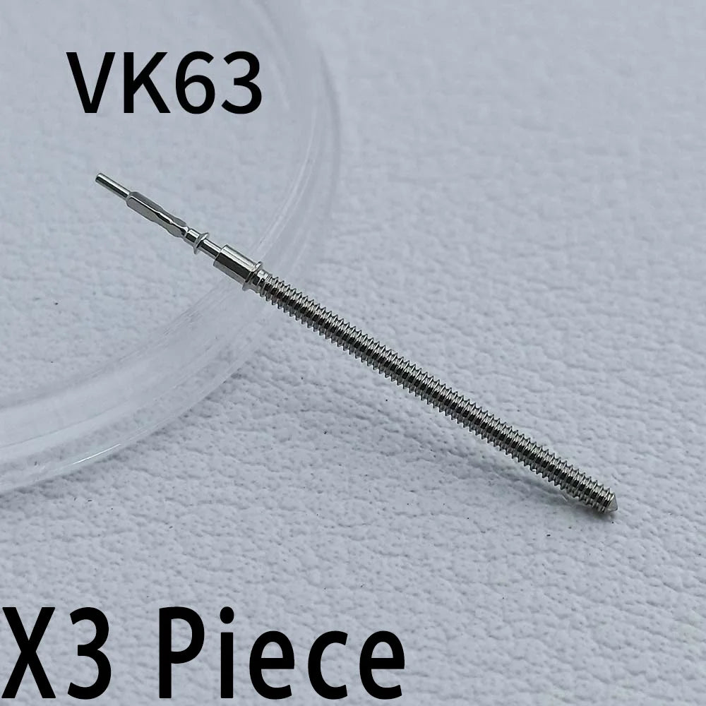 10Pcs/3Pcs Movement Watch Steel Stem Crown Kit Watch Parts For NH34 NH35 NH36 VK63 Miyota8215 Stem Spare Parts High Quality