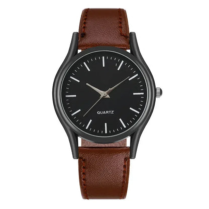 Watches for Men Reloj Hombre Fashion Retro Business Hand Watch Leather Watches Quartz Wristwatch Clock Gift Relogios Masculino