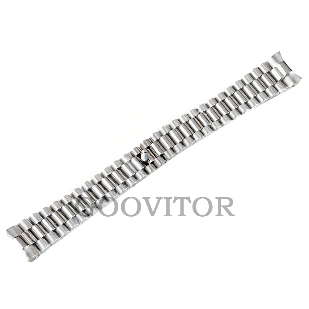 20MM Width Oyster/Jubilee Bracelet Silver Soild Steel Ad justment buckle Wristband for Datejust SUB GMT NH35 watch case 36/40mm